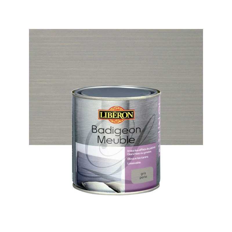 Badigeon Meuble Liberon Gris Perle  Mat 0.5 L -  - meilleure qualité