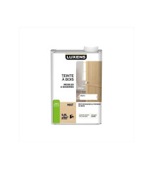 Teinte à bois LUXENS 0.5L blanc mat