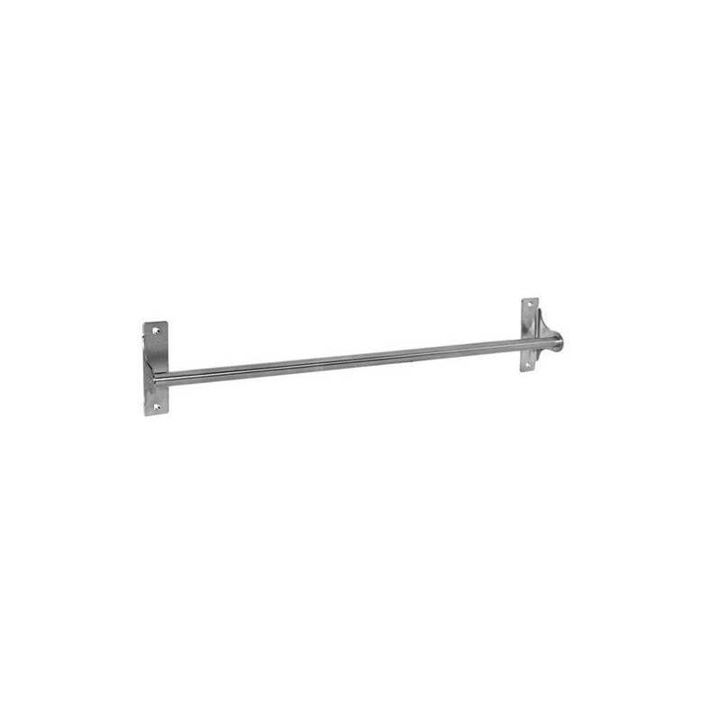 Porte-serviettes 1 barre fixe Loft chrome brosse -  - meilleure qualité