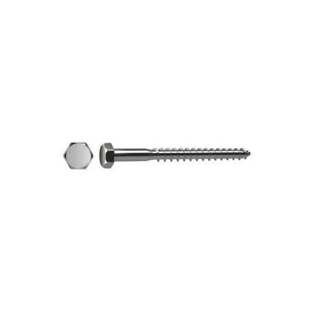 Vis Acier T?te 6 Pans Hexagonal Standers X L.120 Mm