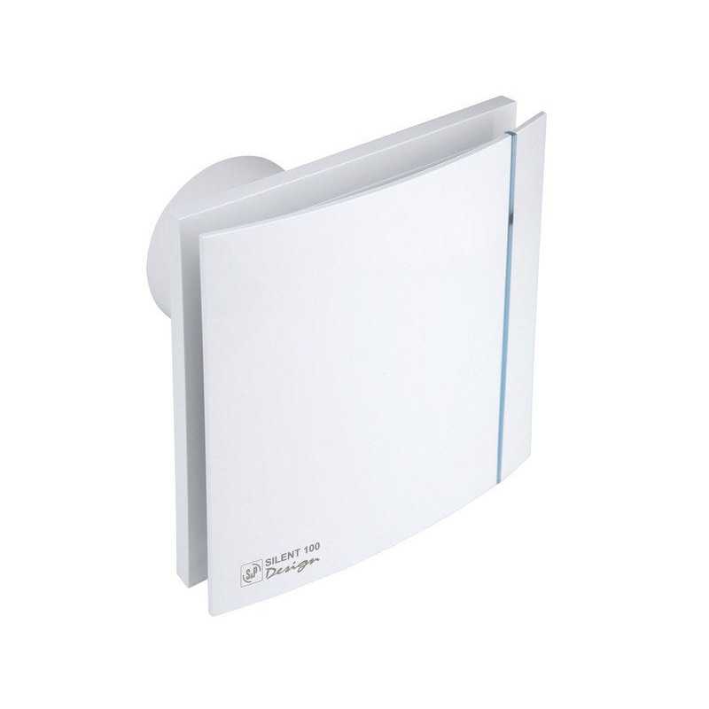 Aérateur extracteur intermittent à interrupteur S et P Silent design 100 mm
