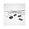 Lot de 26 attaches universel pour canisse naterial gris foncé