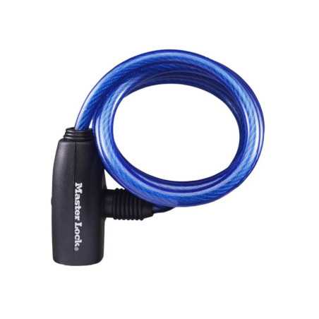 Câble Antivol Master Lock L.1.8 M X Diam.8 Mm