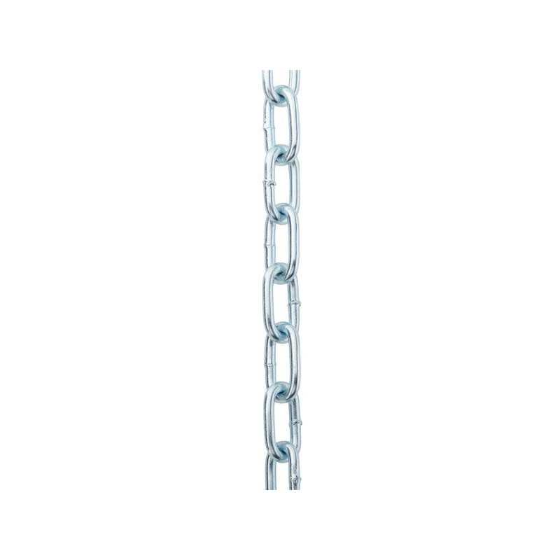 Chaine acier STANDERS diam. 4 x L. 17 mm x L. 2.5 m