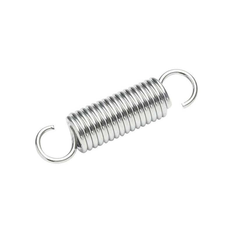 Lot de 2 Ressorts De Traction Acier Standers Diam.5 Mm L.30 X Ep.1 Mm