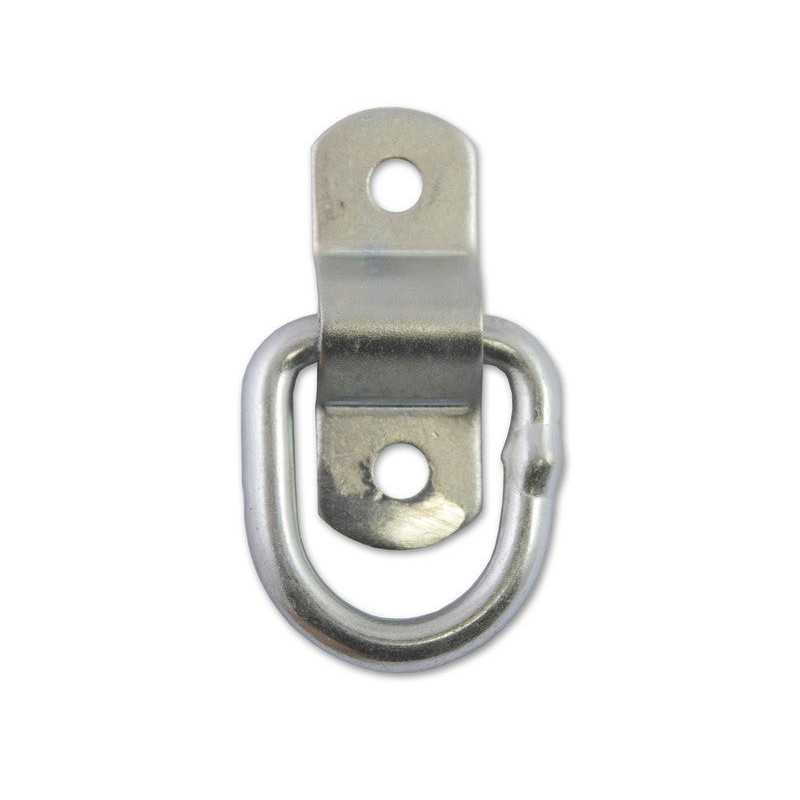 Lot de 2 Anneaux Acier ZinguÃ© L.54 X L.20 X Ep.6.4 Mm