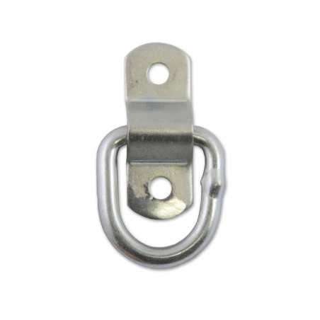 Lot de 2 Anneaux Acier ZinguÃ© L.54 X L.20 X Ep.6.4 Mm
