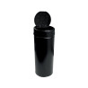 Poubelle de cuisine automatique en plastique noir mat Selekta