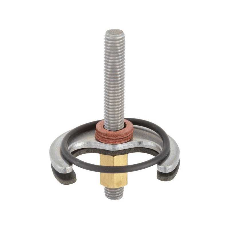Etrier simple fixation robinet WC