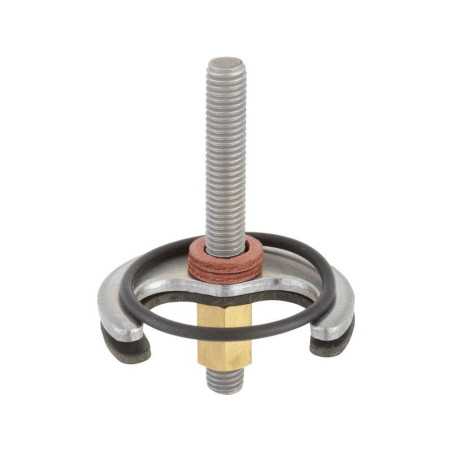 Etrier simple fixation robinet WC