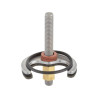 Etrier simple fixation robinet WC