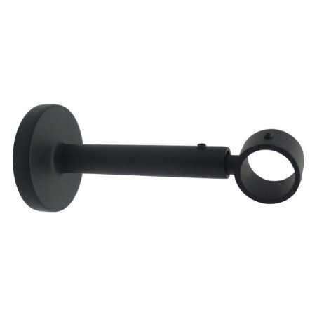 Lot de 2 supports extensibles avec preçage 20 Mm Noir Mat Inspire