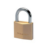 Master Lock 2950Eurd Cadenas à Clé Extra Fin En Laiton Doré 81 X 5 X 17 Cm