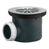 Bonde Ã  grille pour receveur de douche diam. 90 mm
