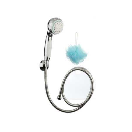 Trio de douche 7 jets Vétina chromé