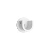 Lot de 2 Naissances Tringle à Rideau Design 20 Mm Blanc Mat Inspire
