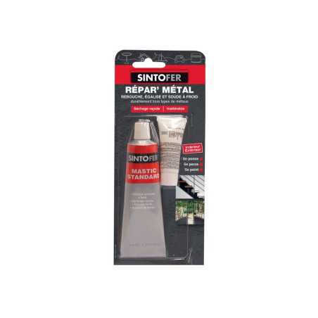 Mastic et durcisseur Sinto Fer mastic 115 G + Durcisseur 10 Gr -  - meilleure qualité