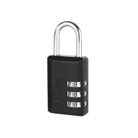 Cadenas à combinaison programmable largeur 30Â MmÂ  Noir
