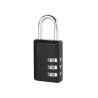 Cadenas à combinaison programmable largeur 30Â MmÂ  Noir