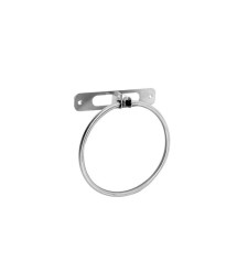 Porte-serviettes anneau Loft chrome brosse -  - meilleure qualité