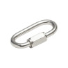 Maillon rapide en inox Standers L.37.5 X L.11.5 X Ep.4 Mm