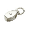 Poulie à Oeil Pivot Zamak Nickelé Standers Diam.30 X L.86 X