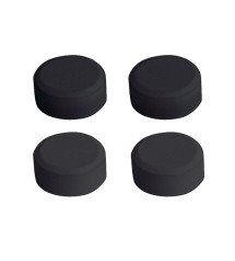 Fixations miroirs rondes noires -  - meilleure qualité