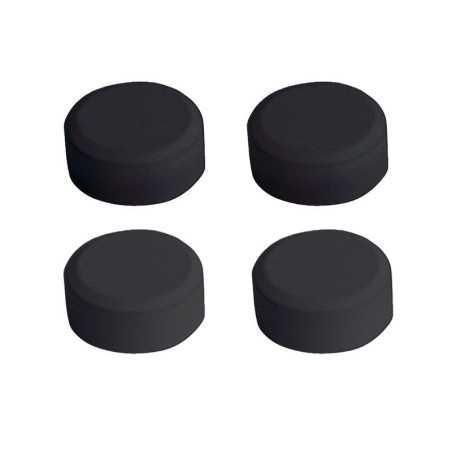 Fixations miroirs rondes noires -  - meilleure qualité