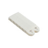 Lot de 8 Languettes Adhésives Tableaux Déco Command Blanc