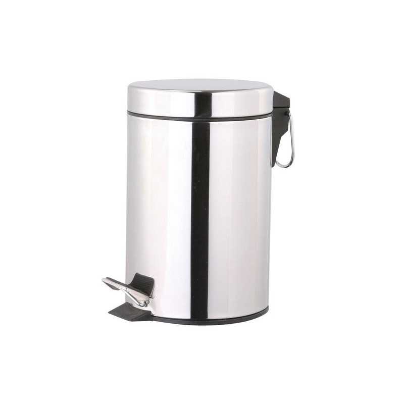 Poubelle de salle de bains 5 l chrome SENSEA Urban -  - meilleure qualité