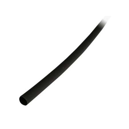Gaine thermorétractable Noir L.1 M Diam.6.4 Mm Zenitech