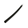 Gaine thermorétractable Noir L.1 M Diam.6.4 Mm Zenitech