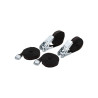Lot de 2 sangles à cliquet 25Mmx5M Et 2 Sangles à Boucle 25Mmx2.5M