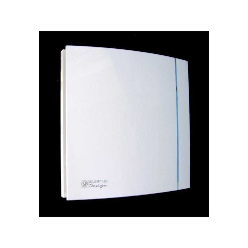 Aérateur extracteur intermittent à détection dhumidité S et P Silent design 100 mm
