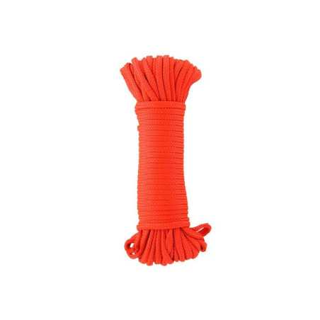 Ficelle polypropylÃ¨ne tresse creuse déco rouge STANDERSL. 10 m