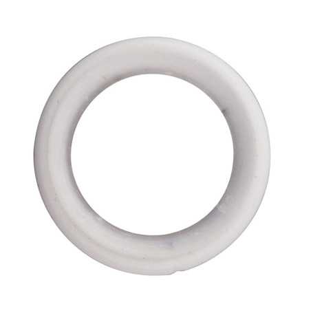 Anneaux d10 blanc mat x10