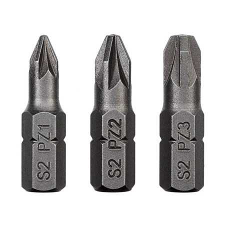 Embout assortis pz 25mmx3