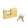 Cadenas 75mm laiton + 2 cles