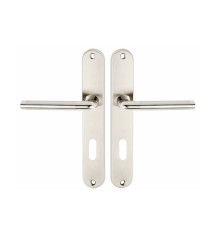 Poignee de porte sophie zinc nickelé 195 l