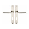 Poignee de porte sophie zinc nickelé 195 l