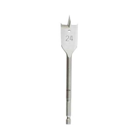 Mèche plate24mm - longueur 152 mm