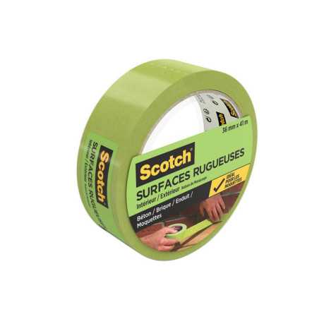 Ruban de masquage pour surface rugueuse vert 36x41mm -  - meilleure qualité