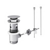Bonde lavabo tirette hauteur 85-95cm