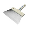 Couteau à  enduire  acier 24cm manche bois -  - meilleure qualité