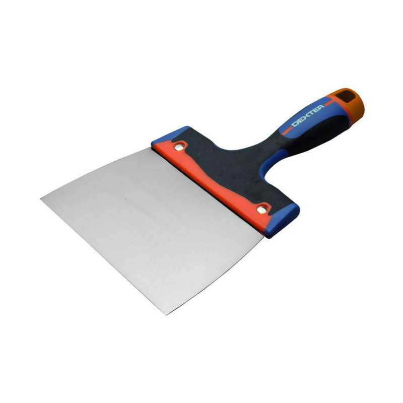 Couteau à  enduire  inox 16cm manche bimatière -  - meilleure qualité
