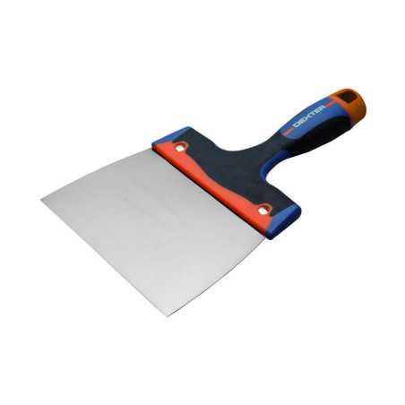 Couteau à  enduire  inox 16cm manche bimatière -  - meilleure qualité