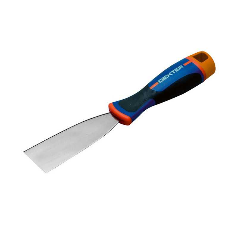 Couteau de peintre  inox 4cm manche bimatière -  - meilleure qualité