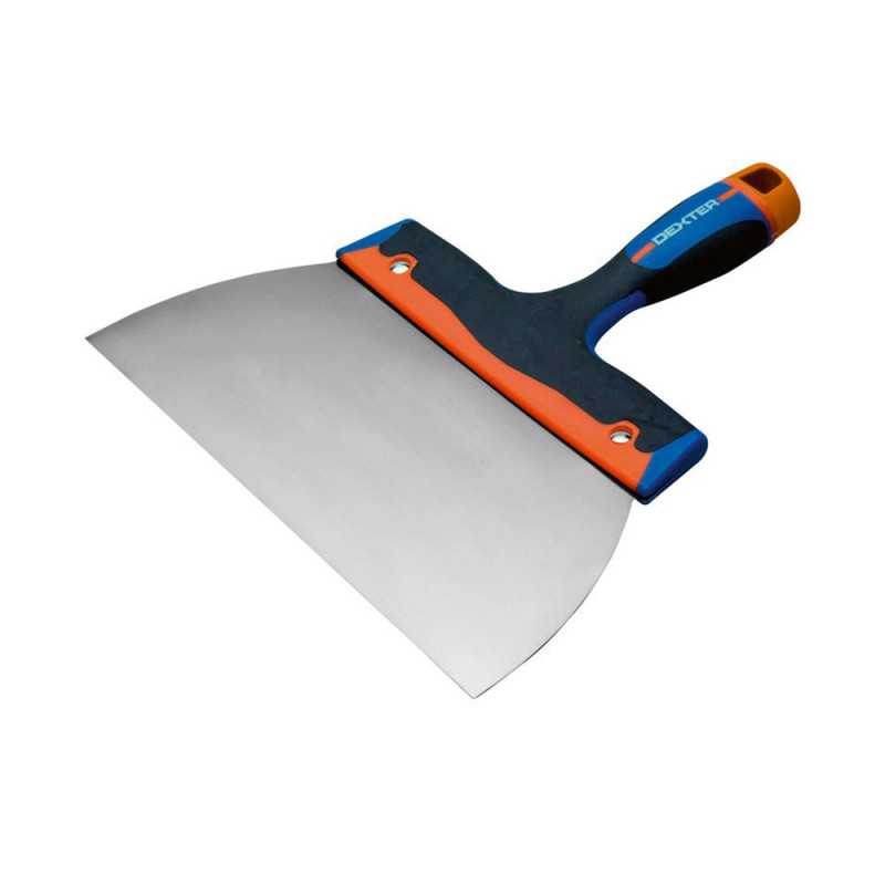 Couteau à  enduire  inox 24cm manche bimatière -  - meilleure qualité