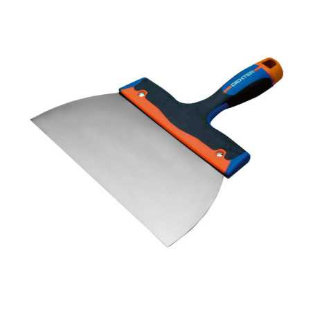 Couteau à  enduire  inox 24cm manche bimatière -  - meilleure qualité