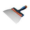 Couteau à  enduire  inox 24cm manche bimatière -  - meilleure qualité